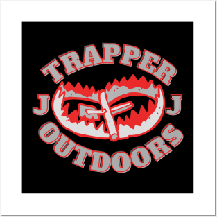 trapper outdoors j tshirt Posters and Art